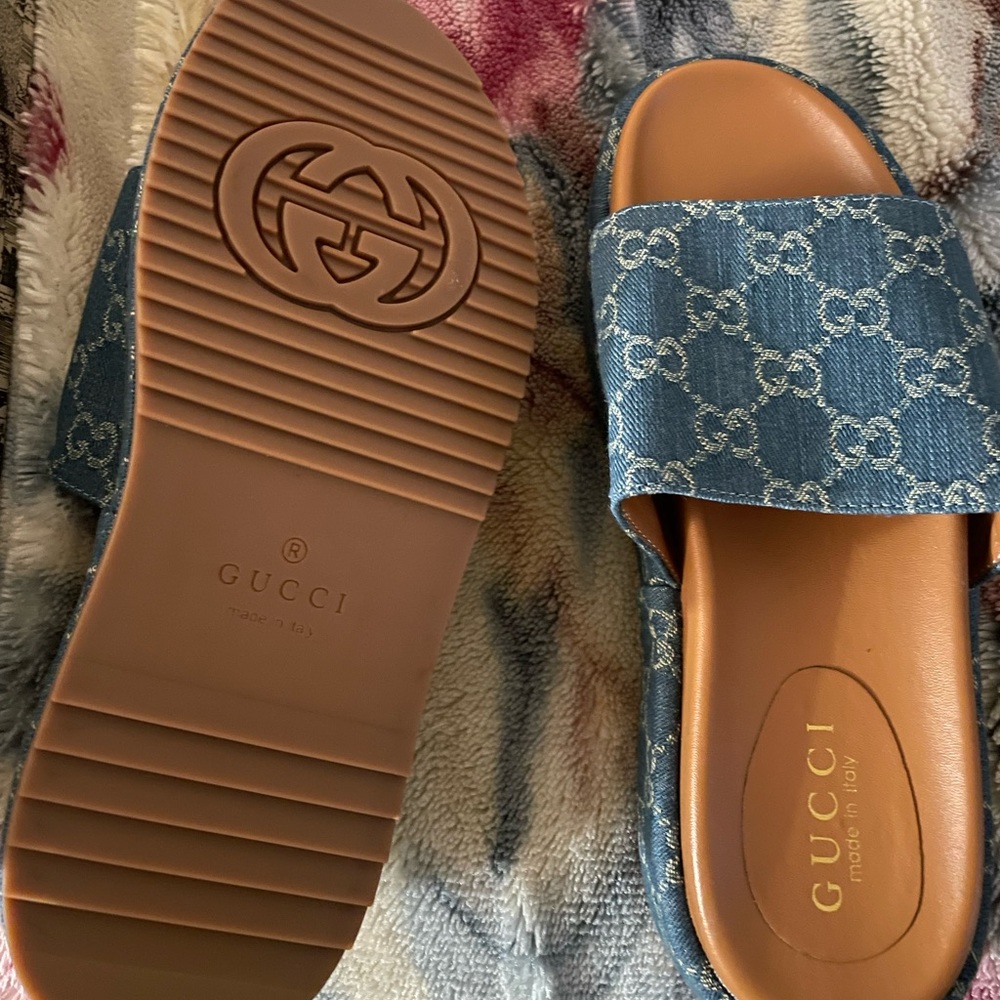 GUCCI Womens platform slide sandal - Picture 3 of 3